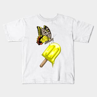 Butterfly Popsicle Kids T-Shirt
